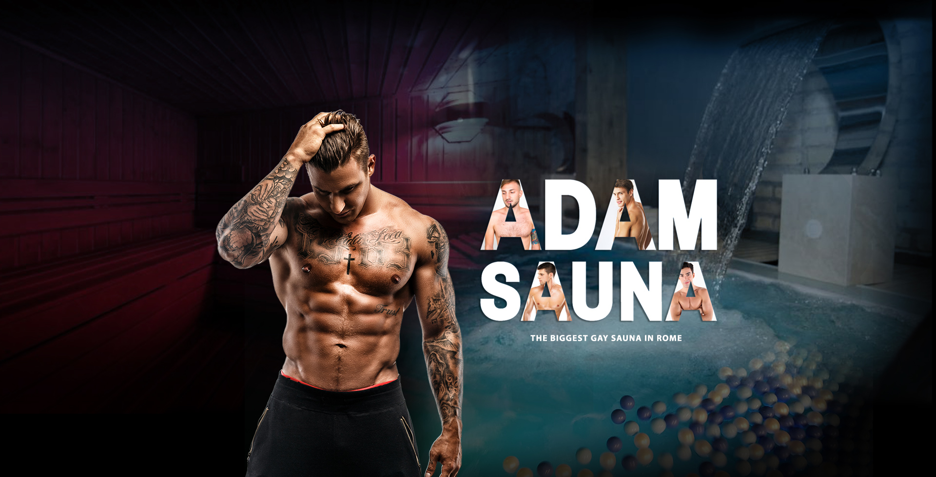 Adam Sauna in Rome