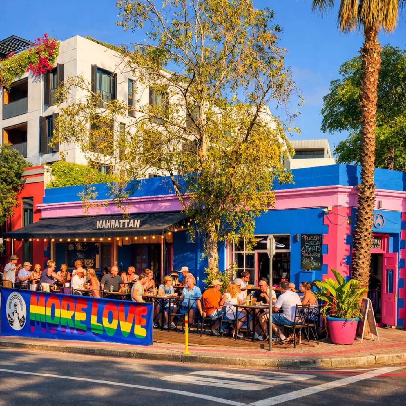 Cafe Manhattan in Cape Town