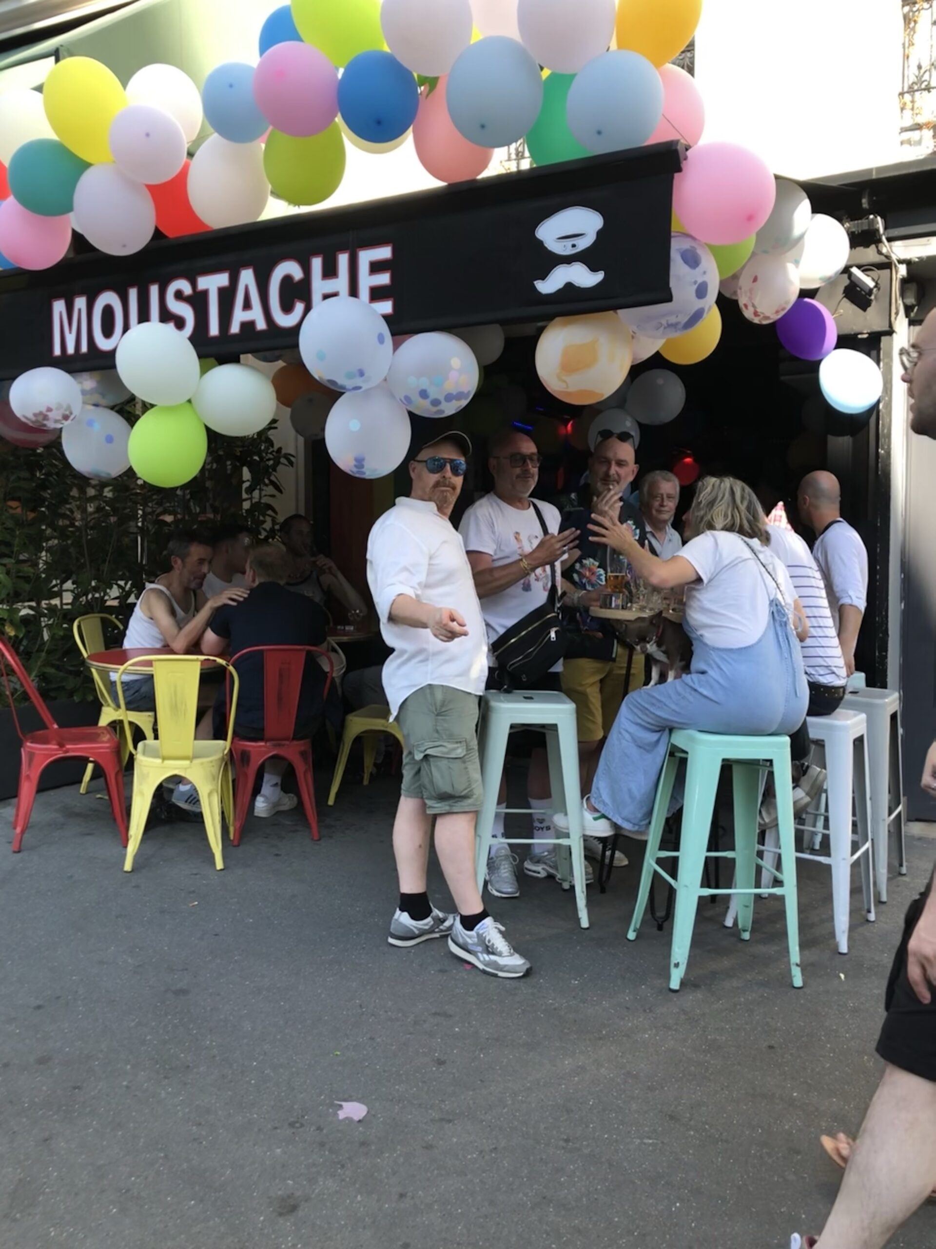 Café Moustache in Paris