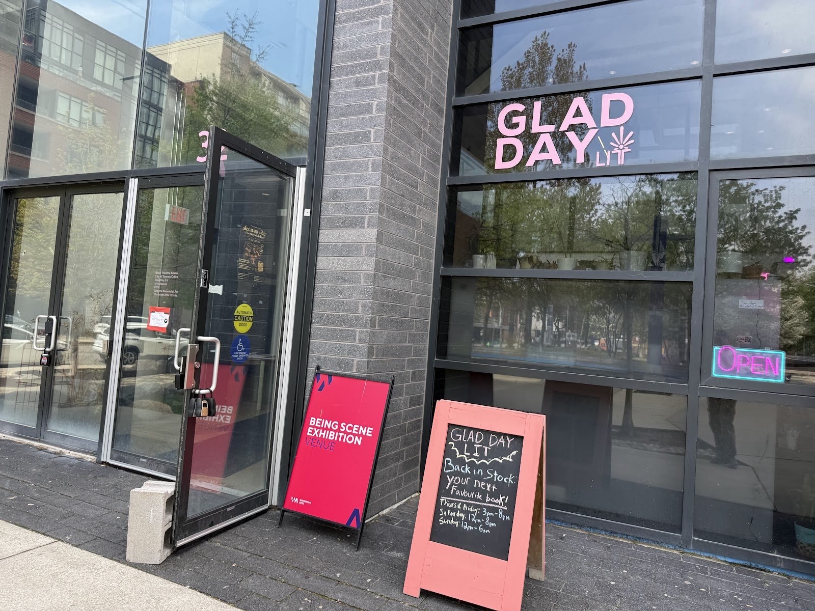 Glad Day Lit in Toronto