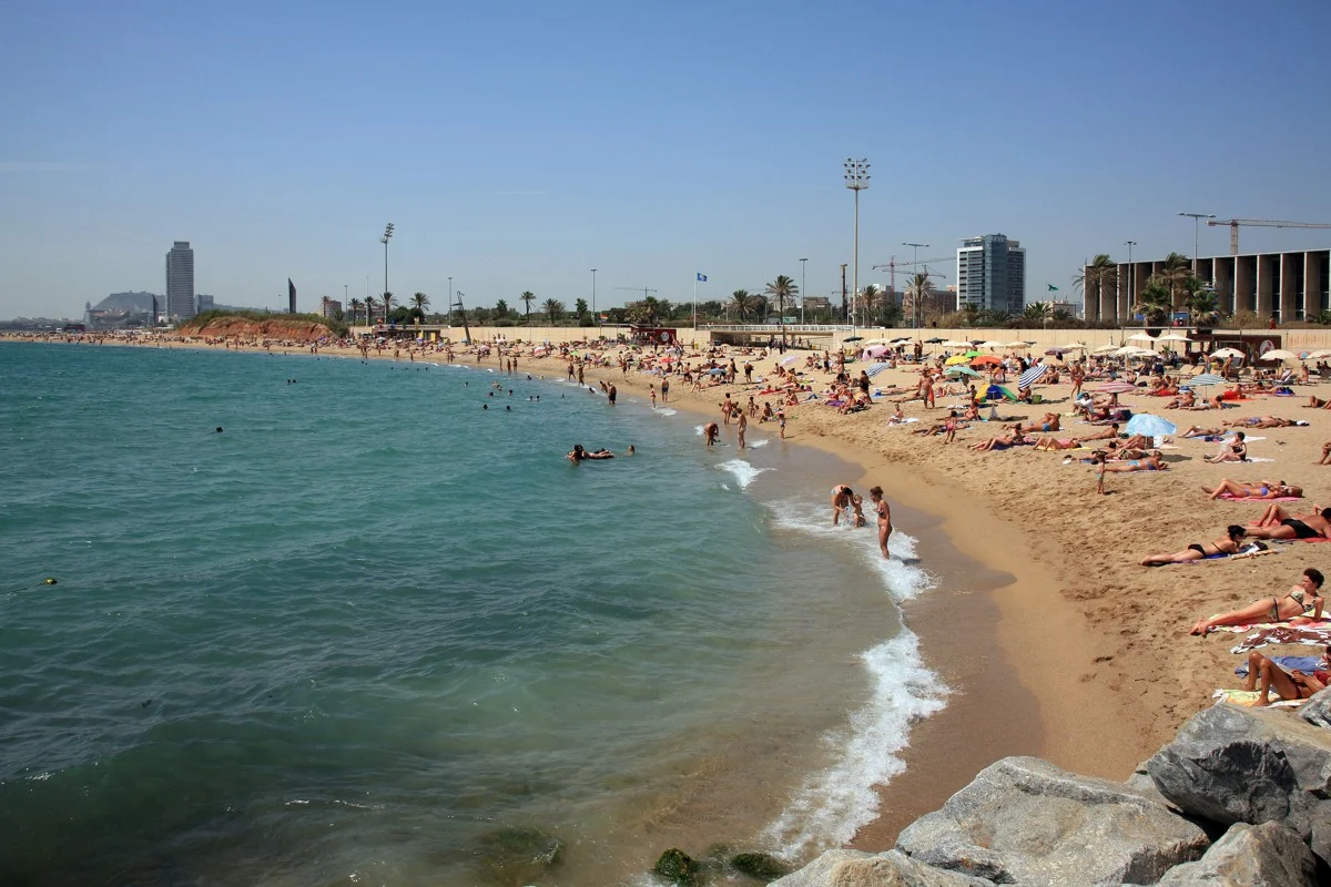 Mar Bella Beach in Barcelona