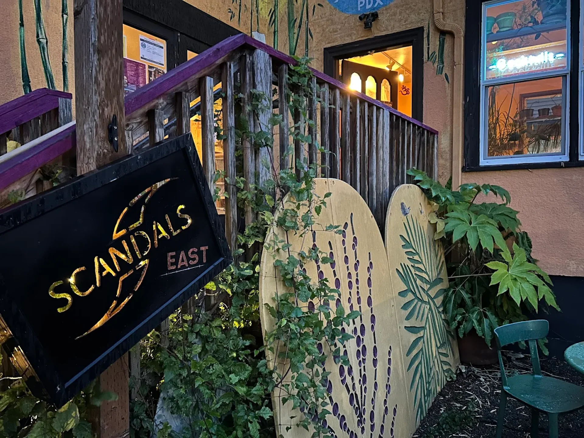 Scandals East — Food in Portland