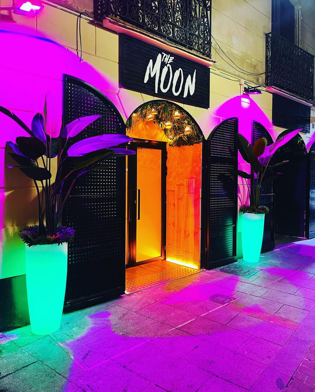The Moon in Barcelona